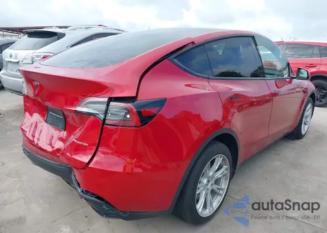 2023 Tesla Model Y Awd/Long Range Dual Motor All-Wheel Drive из США, поврежденный, VIN 7SAYGDEE4PA130322